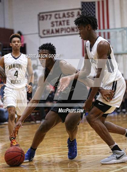 Thumbnail 3 in Southwest Christian Academy vs. Hamilton Heights Christian Academy (Hotbed Classic) photogallery.