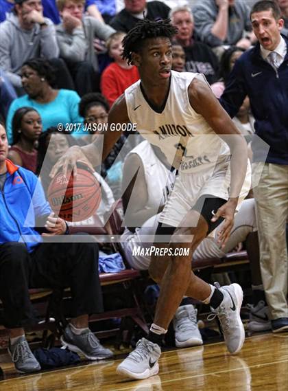 Thumbnail 3 in Southwest Christian Academy vs. Hamilton Heights Christian Academy (Hotbed Classic) photogallery.