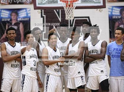 Thumbnail 3 in Southwest Christian Academy vs. Hamilton Heights Christian Academy (Hotbed Classic) photogallery.