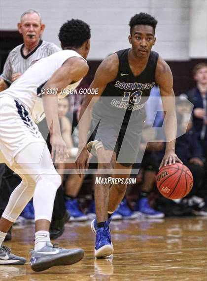 Thumbnail 3 in Southwest Christian Academy vs. Hamilton Heights Christian Academy (Hotbed Classic) photogallery.