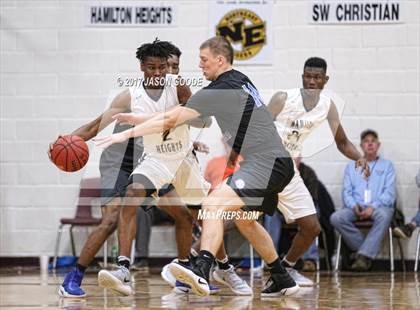 Thumbnail 3 in Southwest Christian Academy vs. Hamilton Heights Christian Academy (Hotbed Classic) photogallery.