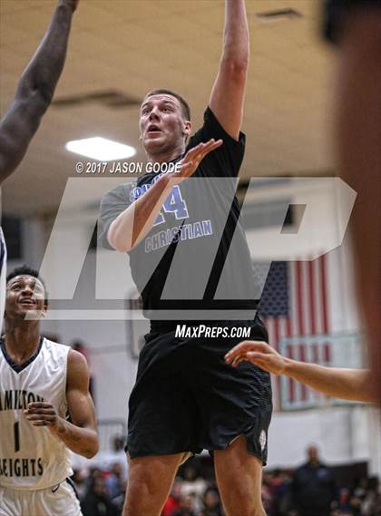 Thumbnail 2 in Southwest Christian Academy vs. Hamilton Heights Christian Academy (Hotbed Classic) photogallery.