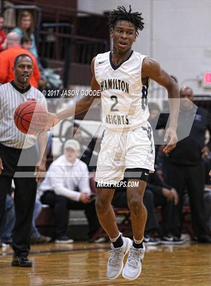 Thumbnail 2 in Southwest Christian Academy vs. Hamilton Heights Christian Academy (Hotbed Classic) photogallery.