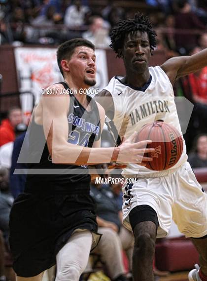 Thumbnail 3 in Southwest Christian Academy vs. Hamilton Heights Christian Academy (Hotbed Classic) photogallery.