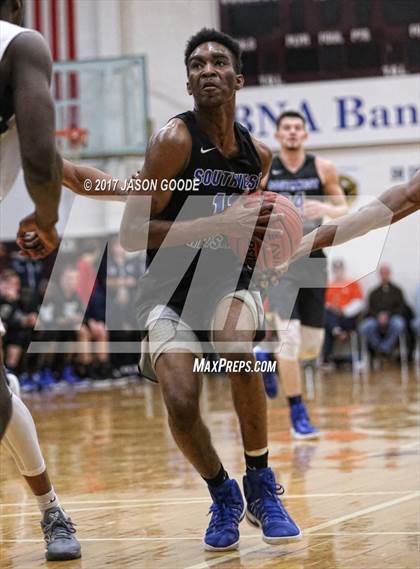 Thumbnail 3 in Southwest Christian Academy vs. Hamilton Heights Christian Academy (Hotbed Classic) photogallery.