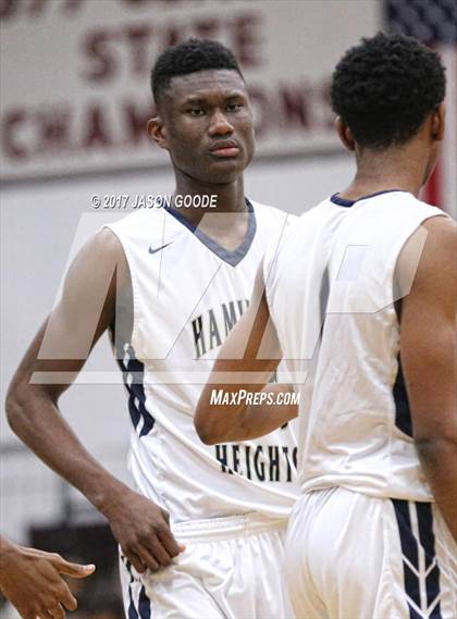 Thumbnail 3 in Southwest Christian Academy vs. Hamilton Heights Christian Academy (Hotbed Classic) photogallery.