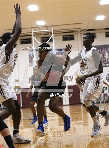Thumbnail 1 in Southwest Christian Academy vs. Hamilton Heights Christian Academy (Hotbed Classic) photogallery.