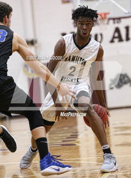 Thumbnail 3 in Southwest Christian Academy vs. Hamilton Heights Christian Academy (Hotbed Classic) photogallery.