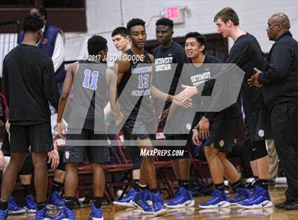 Thumbnail 2 in Southwest Christian Academy vs. Hamilton Heights Christian Academy (Hotbed Classic) photogallery.