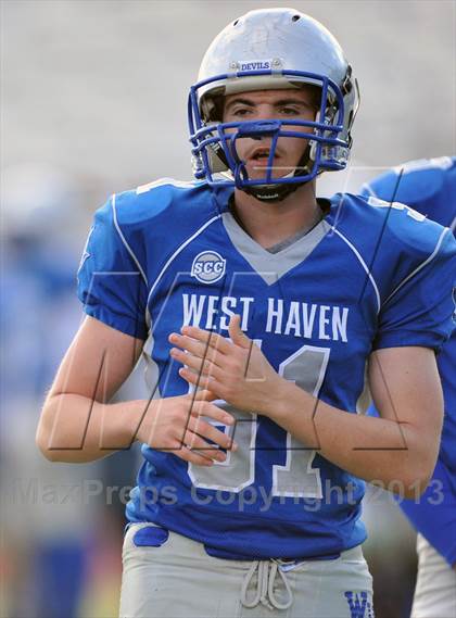 Thumbnail 2 in Fairfield Prep vs. West Haven (CIAC Class LL Semifinal) photogallery.
