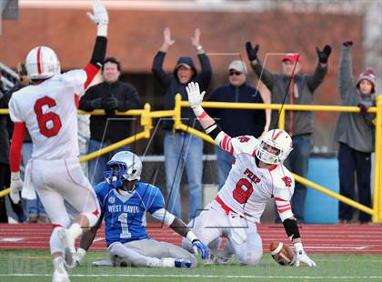 Thumbnail 3 in Fairfield Prep vs. West Haven (CIAC Class LL Semifinal) photogallery.