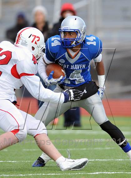Thumbnail 2 in Fairfield Prep vs. West Haven (CIAC Class LL Semifinal) photogallery.