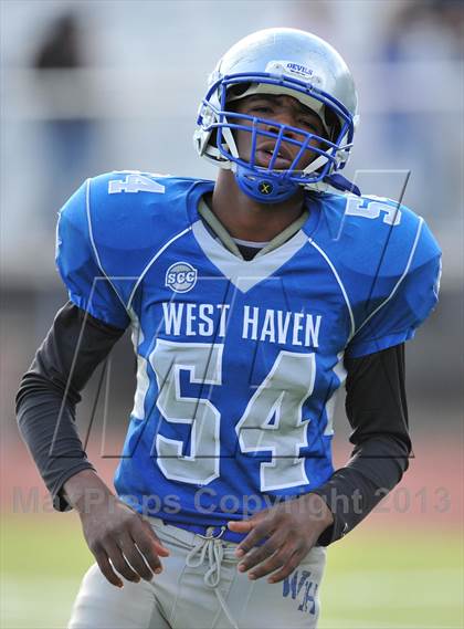 Thumbnail 2 in Fairfield Prep vs. West Haven (CIAC Class LL Semifinal) photogallery.