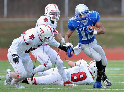 Thumbnail 2 in Fairfield Prep vs. West Haven (CIAC Class LL Semifinal) photogallery.