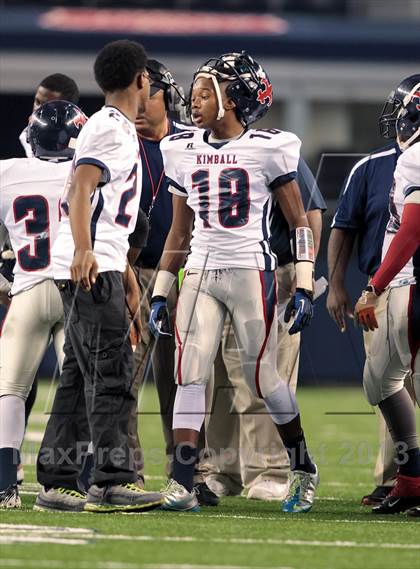 Thumbnail 3 in Highland Park vs. Kimball (UIL 4A Area Playoff) photogallery.