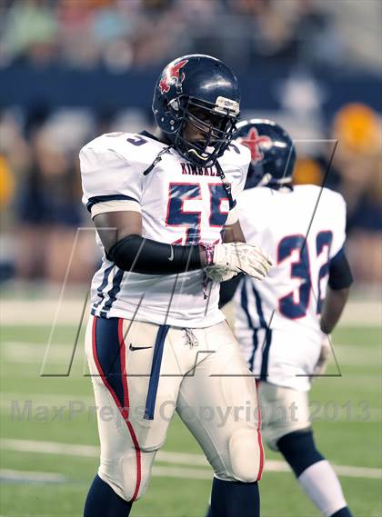 Thumbnail 3 in Highland Park vs. Kimball (UIL 4A Area Playoff) photogallery.