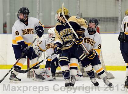 Thumbnail 3 in Notre Dame-Fairfield vs. Simsbury (CIAC Division I First Round) photogallery.