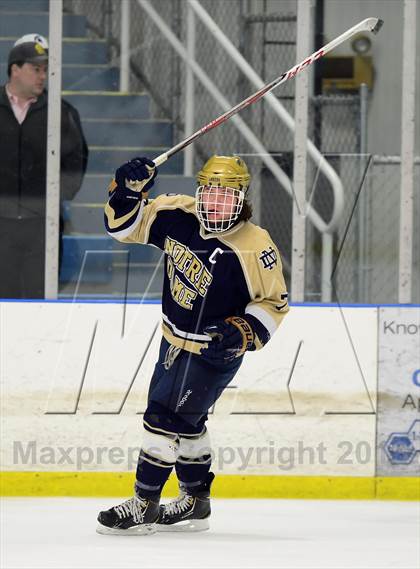 Thumbnail 3 in Notre Dame-Fairfield vs. Simsbury (CIAC Division I First Round) photogallery.