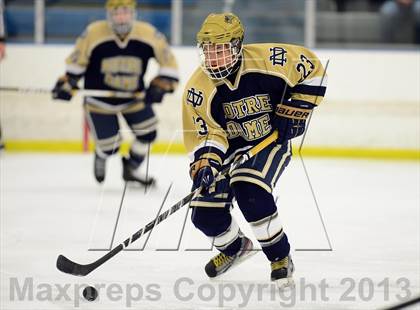 Thumbnail 3 in Notre Dame-Fairfield vs. Simsbury (CIAC Division I First Round) photogallery.