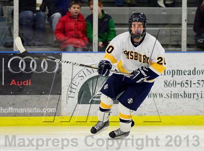Thumbnail 3 in Notre Dame-Fairfield vs. Simsbury (CIAC Division I First Round) photogallery.