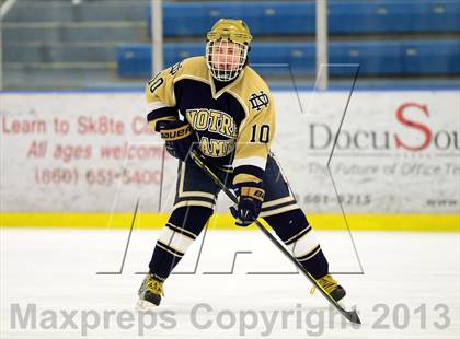 Thumbnail 1 in Notre Dame-Fairfield vs. Simsbury (CIAC Division I First Round) photogallery.