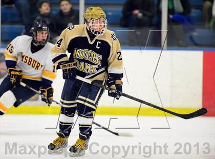 Thumbnail 2 in Notre Dame-Fairfield vs. Simsbury (CIAC Division I First Round) photogallery.