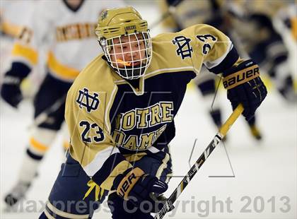 Thumbnail 2 in Notre Dame-Fairfield vs. Simsbury (CIAC Division I First Round) photogallery.