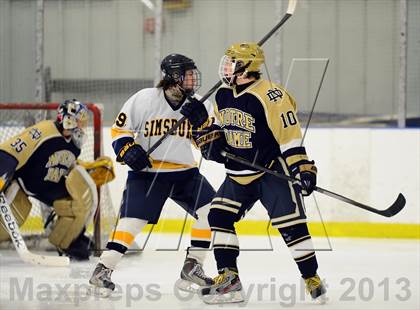 Thumbnail 1 in Notre Dame-Fairfield vs. Simsbury (CIAC Division I First Round) photogallery.