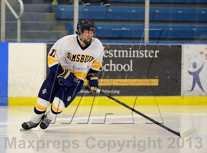 Thumbnail 3 in Notre Dame-Fairfield vs. Simsbury (CIAC Division I First Round) photogallery.