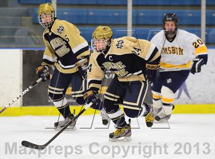 Thumbnail 3 in Notre Dame-Fairfield vs. Simsbury (CIAC Division I First Round) photogallery.