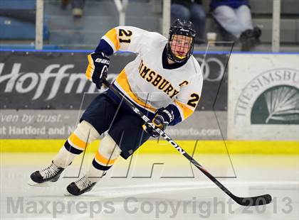 Thumbnail 2 in Notre Dame-Fairfield vs. Simsbury (CIAC Division I First Round) photogallery.