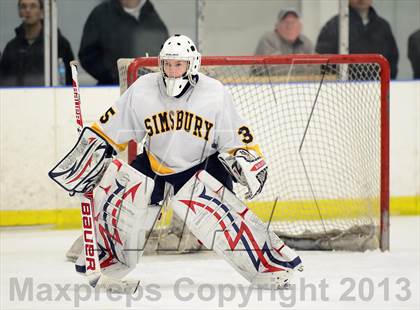 Thumbnail 2 in Notre Dame-Fairfield vs. Simsbury (CIAC Division I First Round) photogallery.