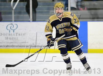 Thumbnail 3 in Notre Dame-Fairfield vs. Simsbury (CIAC Division I First Round) photogallery.