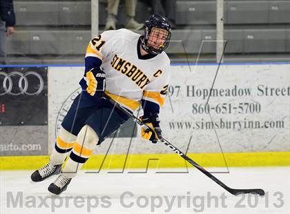 Thumbnail 1 in Notre Dame-Fairfield vs. Simsbury (CIAC Division I First Round) photogallery.