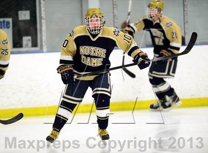 Thumbnail 2 in Notre Dame-Fairfield vs. Simsbury (CIAC Division I First Round) photogallery.