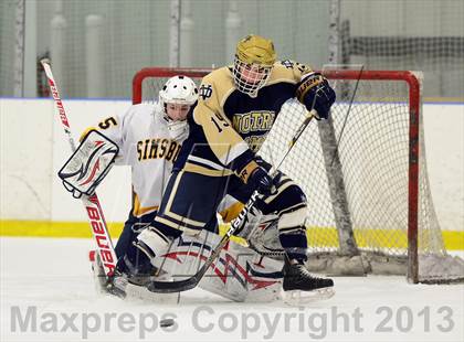 Thumbnail 2 in Notre Dame-Fairfield vs. Simsbury (CIAC Division I First Round) photogallery.