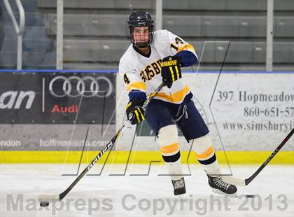 Thumbnail 3 in Notre Dame-Fairfield vs. Simsbury (CIAC Division I First Round) photogallery.