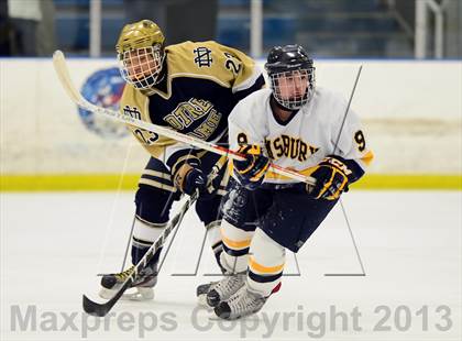 Thumbnail 3 in Notre Dame-Fairfield vs. Simsbury (CIAC Division I First Round) photogallery.
