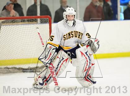 Thumbnail 2 in Notre Dame-Fairfield vs. Simsbury (CIAC Division I First Round) photogallery.