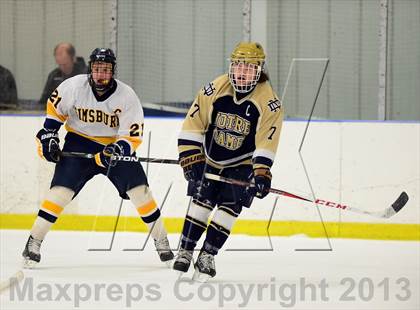 Thumbnail 3 in Notre Dame-Fairfield vs. Simsbury (CIAC Division I First Round) photogallery.