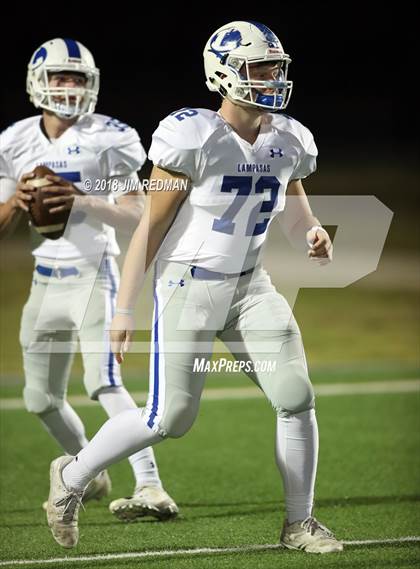 Thumbnail 1 in Lampasas vs. La Vernia (UIL 4A Area Playoff) photogallery.