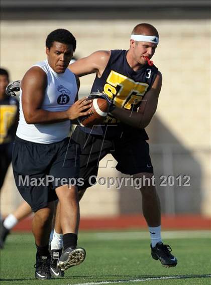 Thumbnail 2 in McNeil vs Stony Point (IFAF USA Football 7-on-7 Tournament) photogallery.