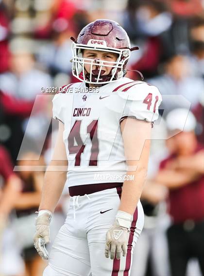 Thumbnail 3 in Cinco Ranch @ Memorial (UIL 6A D2 Area Playoff) photogallery.