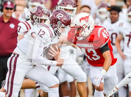 Thumbnail 2 in Cinco Ranch @ Memorial (UIL 6A D2 Area Playoff) photogallery.