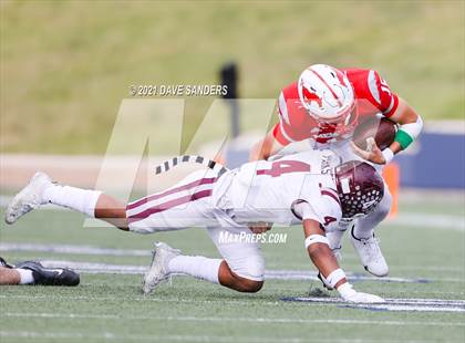 Thumbnail 3 in Cinco Ranch @ Memorial (UIL 6A D2 Area Playoff) photogallery.