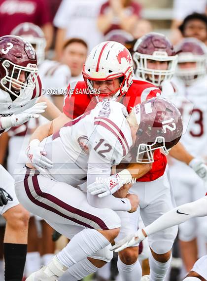 Thumbnail 3 in Cinco Ranch @ Memorial (UIL 6A D2 Area Playoff) photogallery.