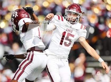 Thumbnail 2 in Cinco Ranch @ Memorial (UIL 6A D2 Area Playoff) photogallery.
