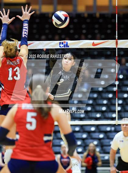 Thumbnail 1 in Wimberley vs. Eagle Mountain (UIL 4A D2 Volleyball Final) photogallery.