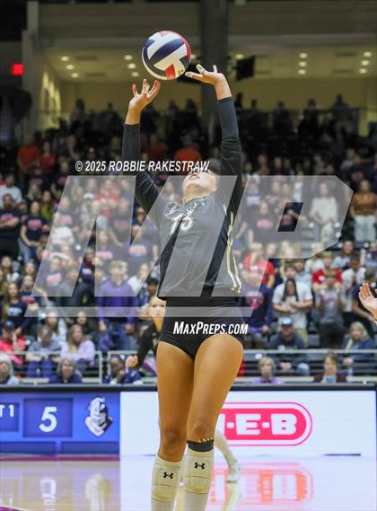 Thumbnail 1 in Wimberley vs. Eagle Mountain (UIL 4A D2 Volleyball Final) photogallery.