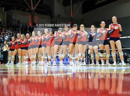 Thumbnail 3 in Wimberley vs. Eagle Mountain (UIL 4A D2 Volleyball Final) photogallery.